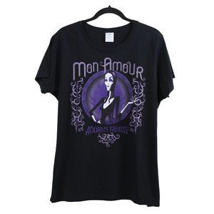 Port & Company Mon Amour The Adams Family Graphic T-shirt